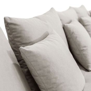 Narożnik tapicerowany APOLLO U z funkcją spania i pojemnikiem na pościel