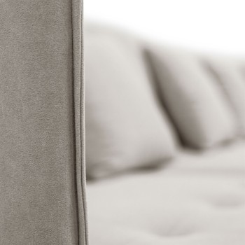 Narożnik tapicerowany APOLLO U z funkcją spania i pojemnikiem na pościel