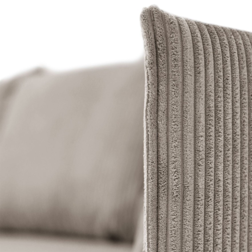 Narożnik tapicerowany LAVIO L z funkcją spania i pojemnikiem na pościel