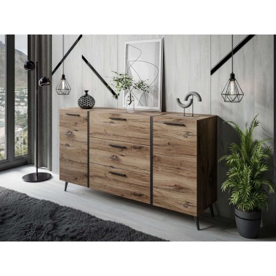 Komoda z szufladami ONYX LOFT na nóżkach Komoda z szufladami ONYX LOFT na nóżkach