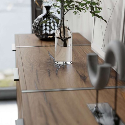 Komoda z szufladami ONYX LOFT na nóżkach Komoda z szufladami ONYX LOFT na nóżkach