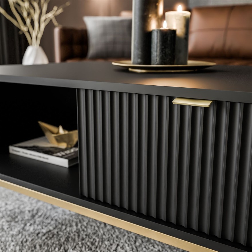 Ława CORTADO GOLD L-104 z szufladą