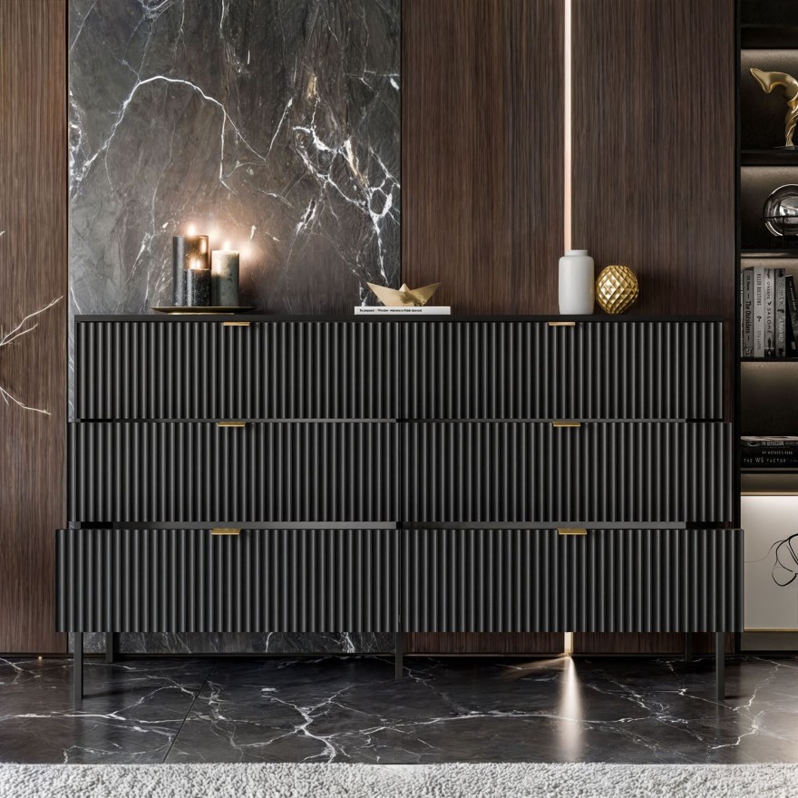 Komoda CORTADO KS154 z szufladami