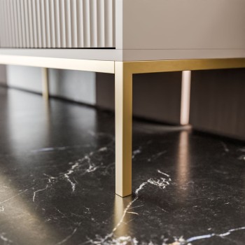 Komoda CORTADO GOLD KSZ154 z szufladami 154 cm