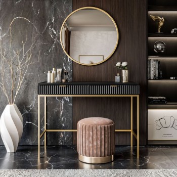 Toaletka z lustrem CORTADO GOLD T104