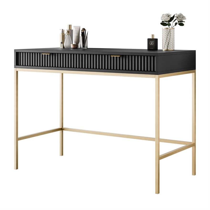 Toaletka z lustrem CORTADO GOLD T104