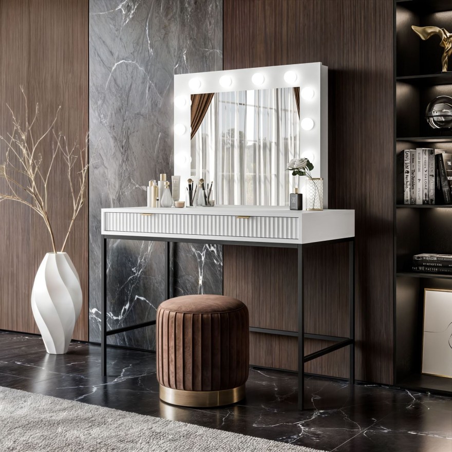 Toaletka z lustrem CORTADO T104