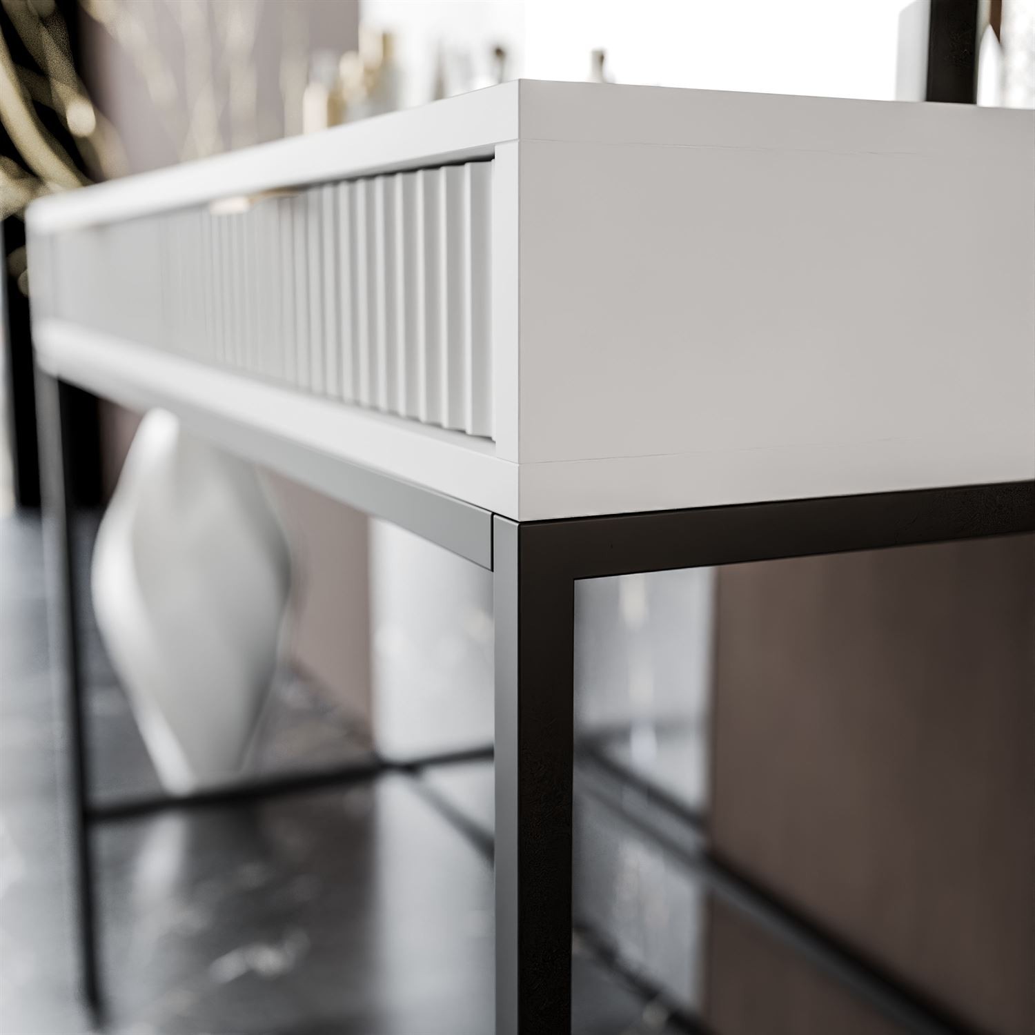 Toaletka z lustrem CORTADO T104