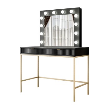 Toaletka z lustrem CORTADO GOLD T104