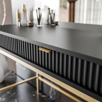 Toaletka z lustrem CORTADO GOLD T104