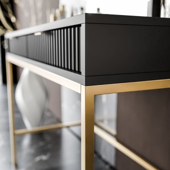 Toaletka z lustrem CORTADO GOLD T104