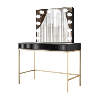 Toaletka z lustrem CORTADO ELITE GOLD