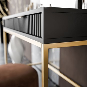 Toaletka z lustrem CORTADO ELITE GOLD