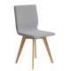 Krzesło drewniane NORDI tapicerowane Roja 01