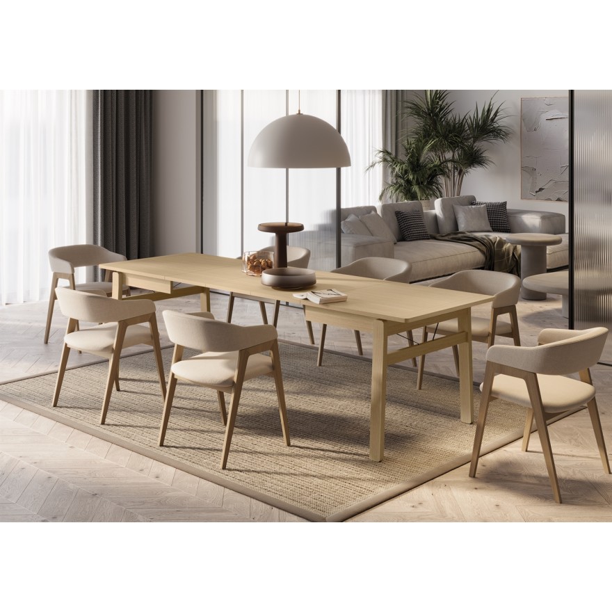 Prostokątny stół rozkładany PLOT 149 - 269cm