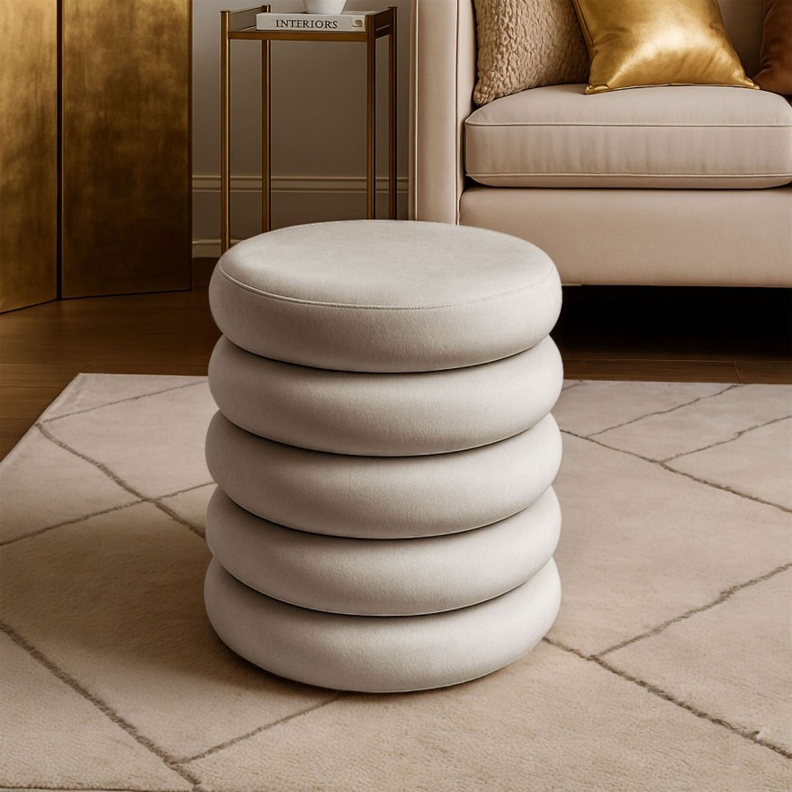 Otwierana pufa tapicerowana VELUTTO