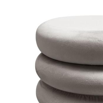 Otwierana pufa tapicerowana VELUTTO