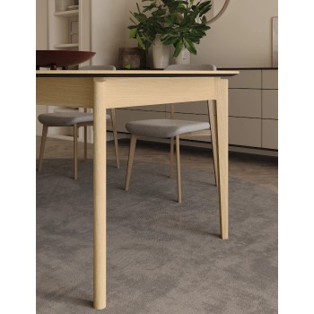 Stół okrągły rozkładany PLOT 120 - 240cm