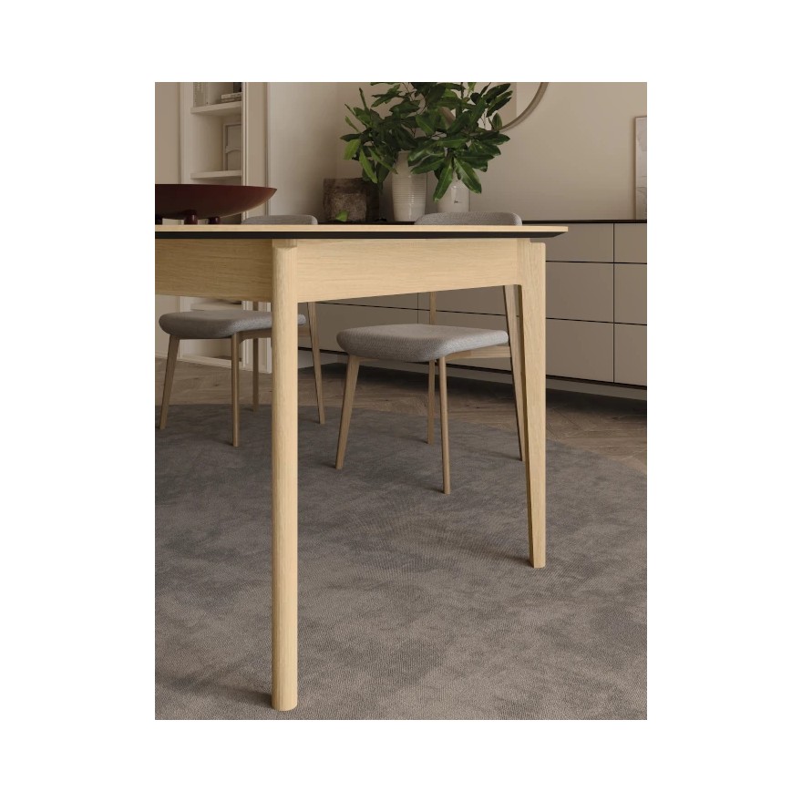 Stół okrągły rozkładany PLOT 120 - 240cm