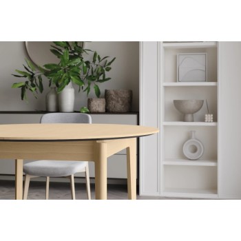 Stół okrągły rozkładany PLOT 120 - 240cm