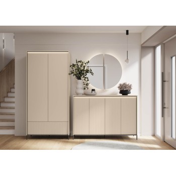 Podwójne lustro TREND TS-07 z oświetleniem LED