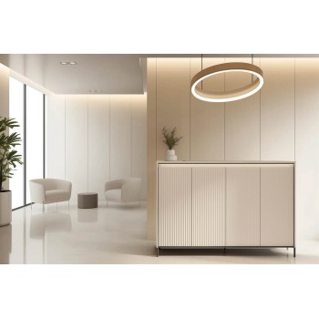 Szeroka komoda TREND 4D z oświetleniem LED