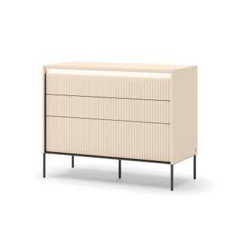 Komoda z szufladami TREND 3S z oświetleniem LED