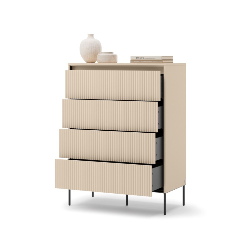 Komoda z szufladami 4S TREND z oświetleniem LED