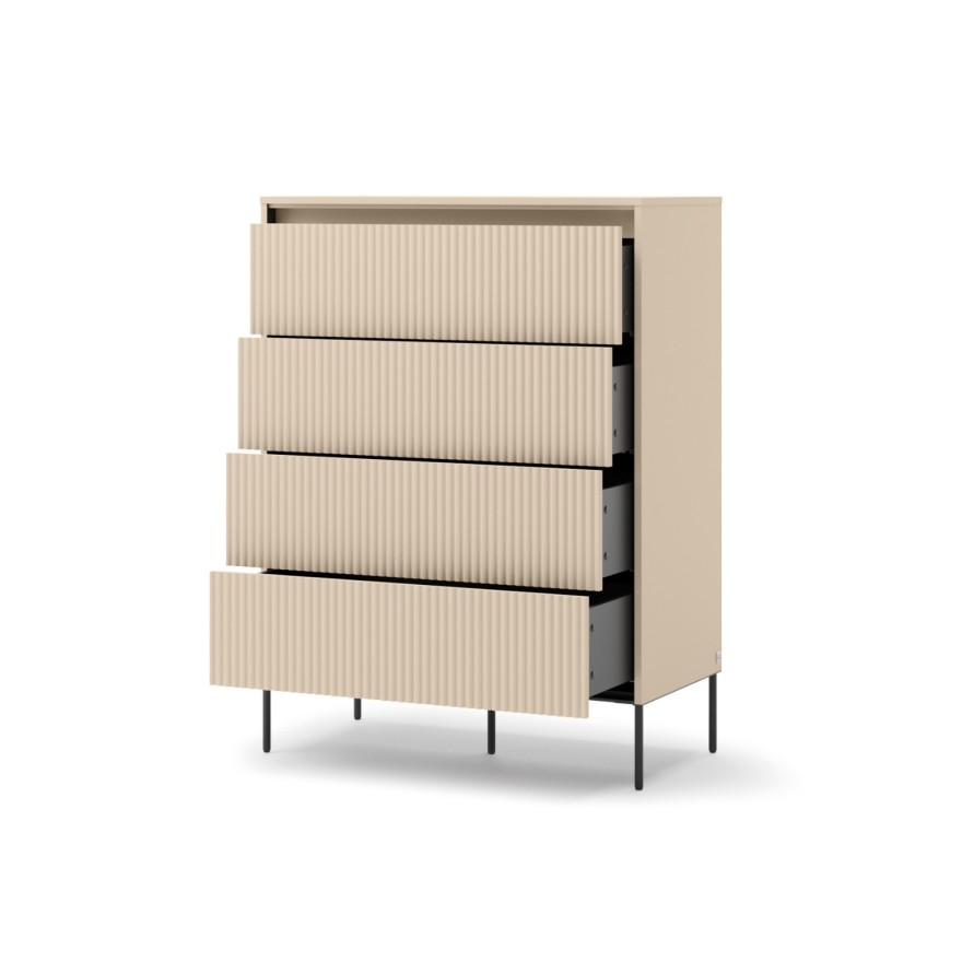 Komoda z szufladami 4S TREND z oświetleniem LED