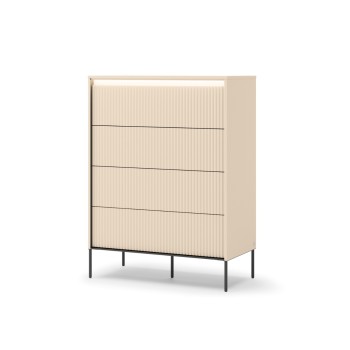 Komoda z szufladami 4S TREND z oświetleniem LED