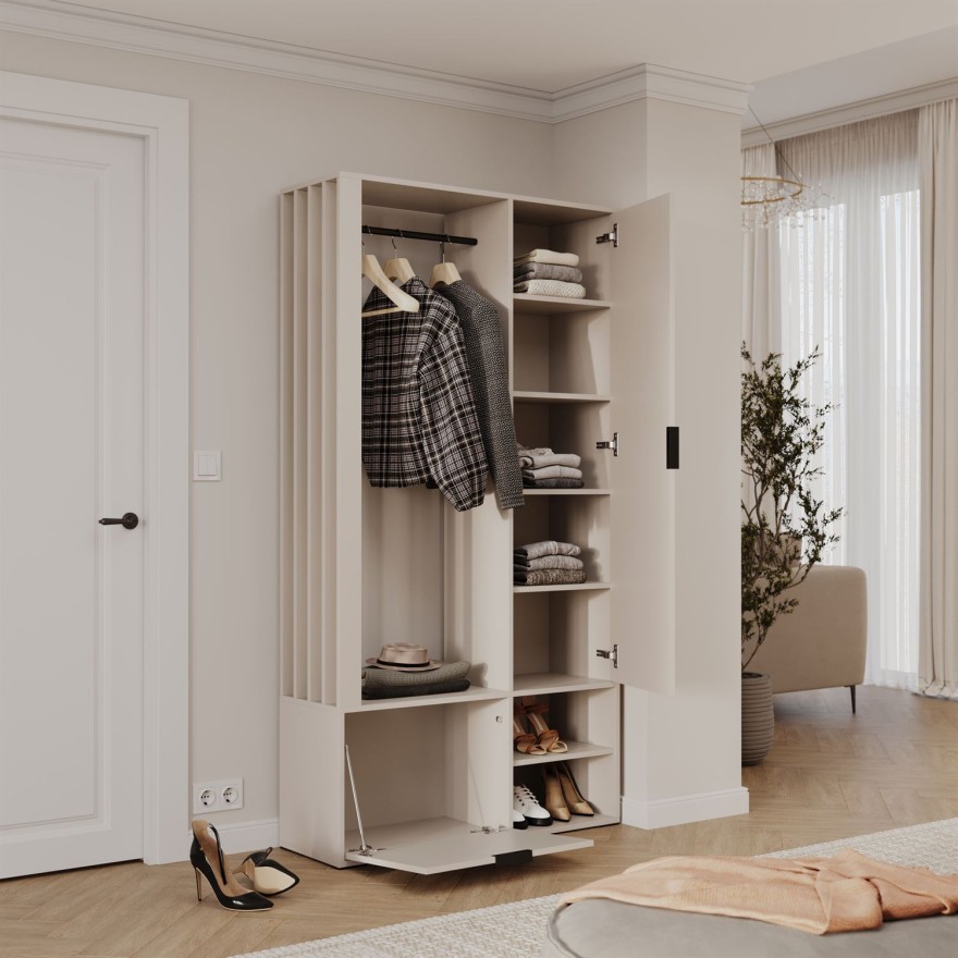 Garderoba FORIS z Lustrem