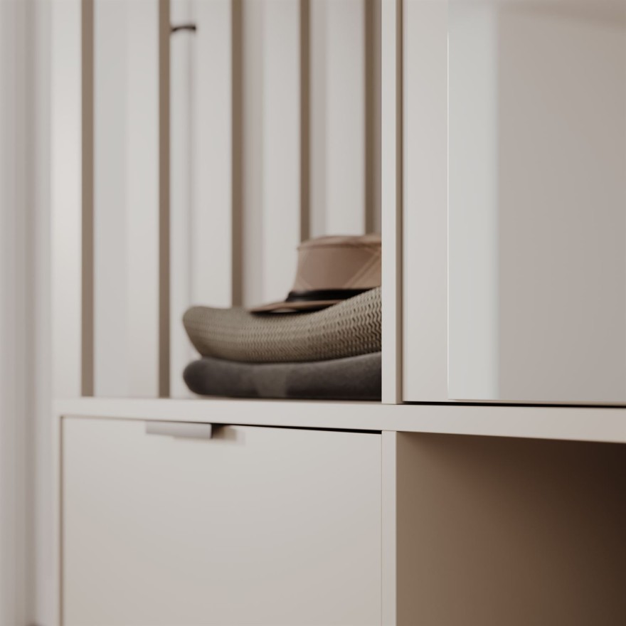 Garderoba FORIS z Lustrem