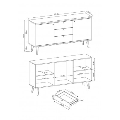 Zestaw mebli PRIMA  Zestaw mebli PRIMA