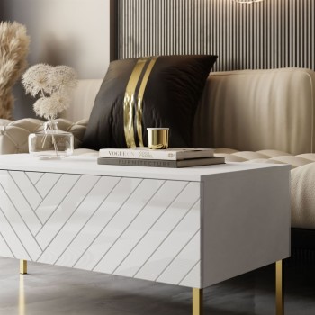 Ława SANTILE na złotych nogach