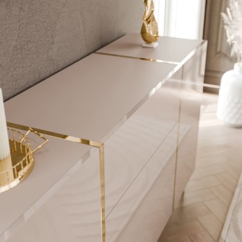 Zestaw do salonu ONYX Kaszmir na złotych nóżkach