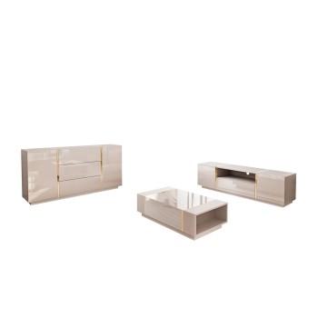 Zestaw do salonu ONYX KASZMIR wysoki połysk