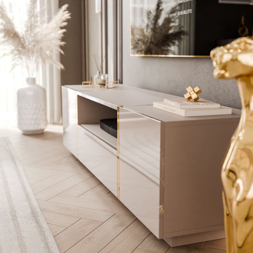 Zestaw do salonu ONYX KASZMIR wysoki połysk