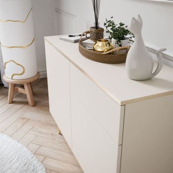 Komoda dwudrzwiowa OXFORD KSZ107 z szufladami