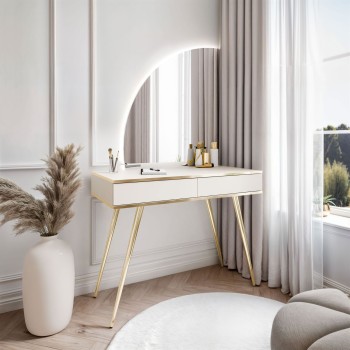 Toaletka OXFORD z lustrem i oświetleniem LED