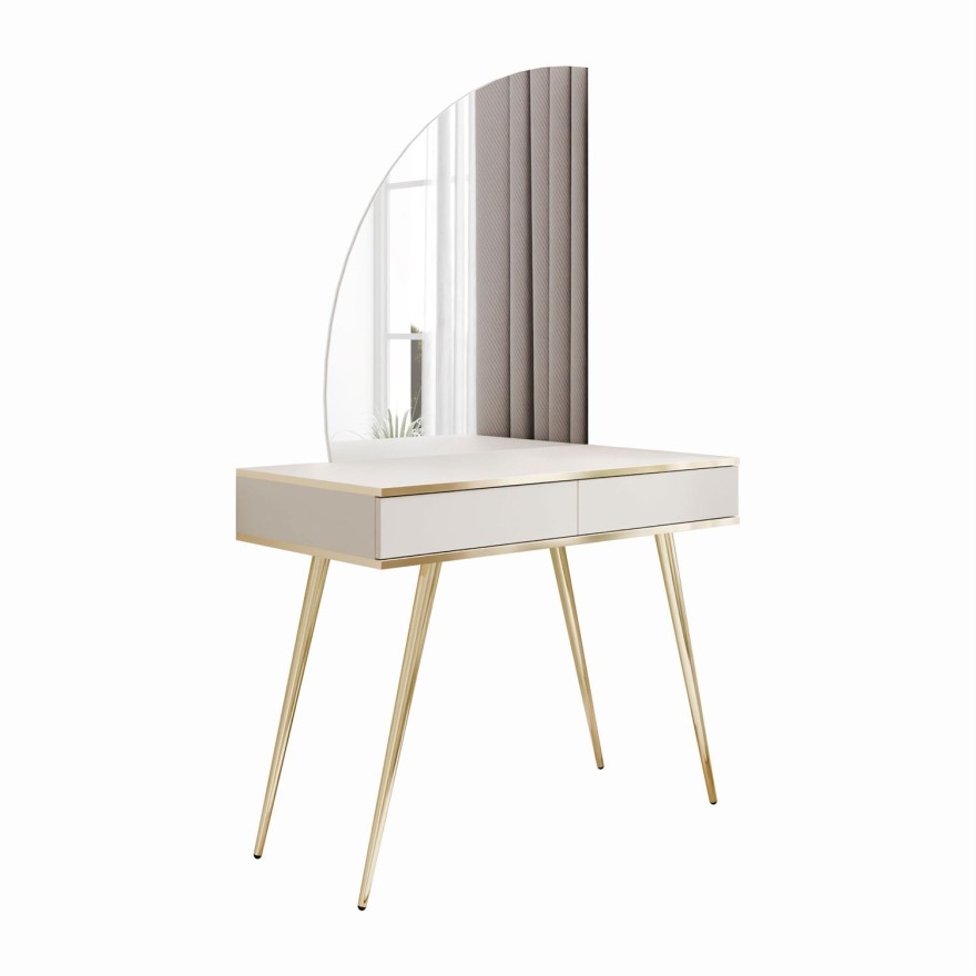 Toaletka OXFORD z lustrem i oświetleniem LED