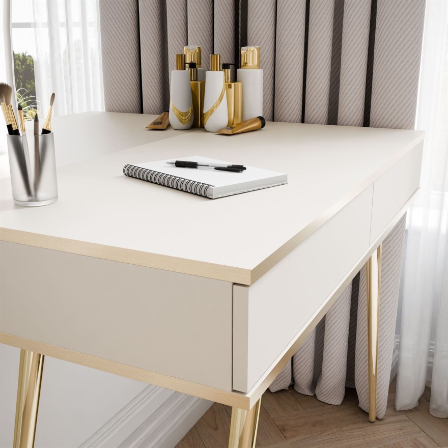 Toaletka OXFORD z lustrem i oświetleniem LED