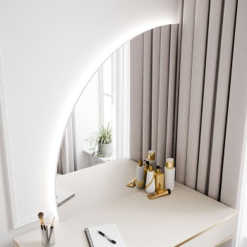 Toaletka OXFORD z lustrem i oświetleniem LED