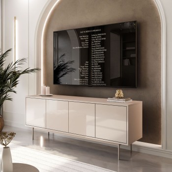 Szafka RTV SANAYI kaszmir połysk