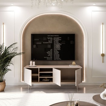 Szafka RTV SANAYI kaszmir połysk