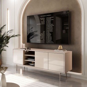 Szafka RTV SANAYI kaszmir połysk