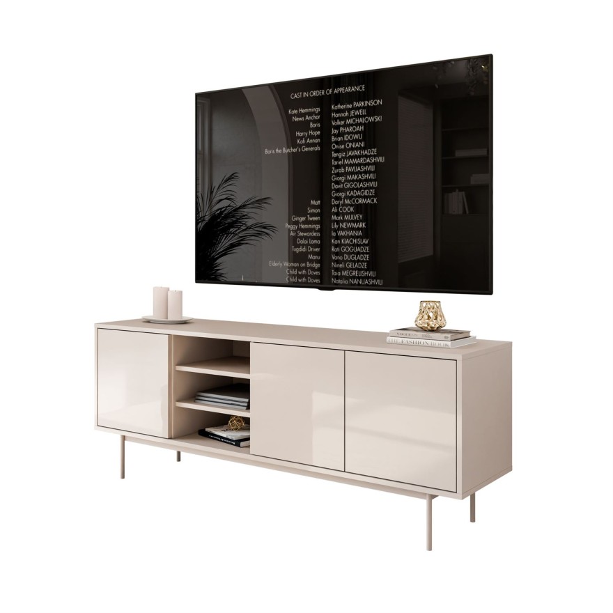 Szafka RTV SANAYI kaszmir połysk