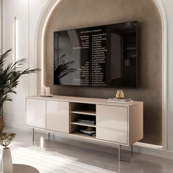 Szafka RTV SANAYI kaszmir połysk