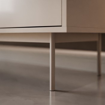 Trzydrzwiowa komoda SANAYI kaszmir połysk