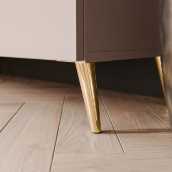 Szafka RTV AURA 200 KASZMIR na wysokich nóżkach