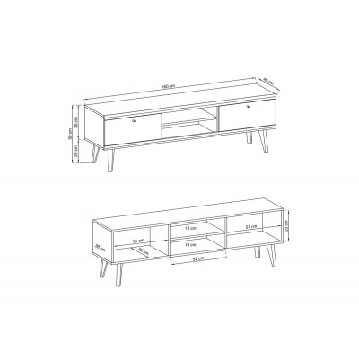 Meblościanka PRIMA - zestaw II